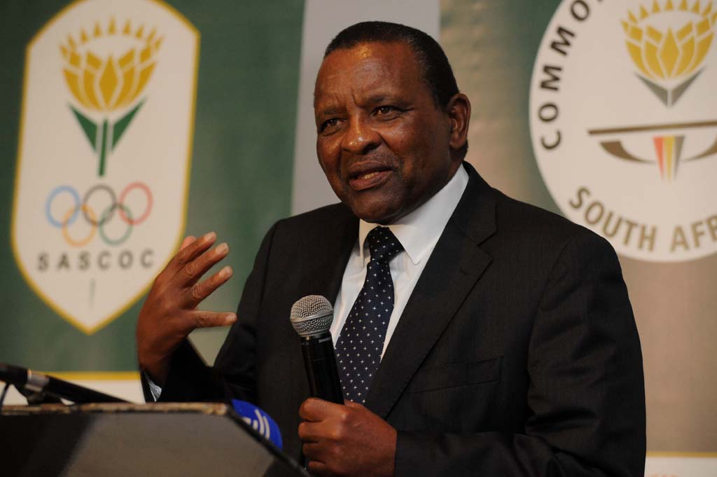 President of SASCOC Gideon Sam has paid his respects to the South African athletes who died last week ©Getty Images