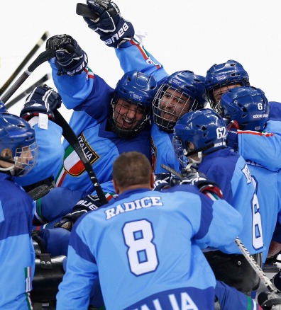 Italy have secured victory in the inaugural Ice Sledge Hockey World Series event in Germany ©Getty Images