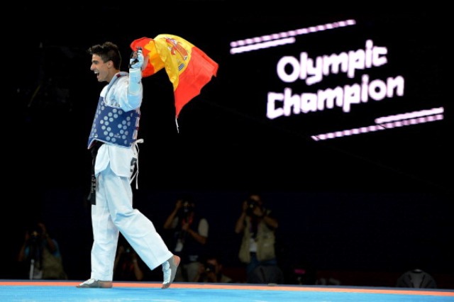 Joel Gonzalez Bonilla of Spain is one of 10 Olympic champions set to compete at the World Taekwondo Grand Prix in Manchester ©Getty Images