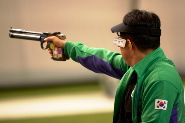 Ju-Hee Lee was one of three South Korean gold medallists in shooting events at the Asian Para Games ©Getty Images