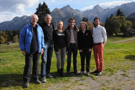 Katerina Nycova (third from left), the European Olympic Committees EYOF manager, has been impressed by the preparations for the Festival ©EYOF 2015