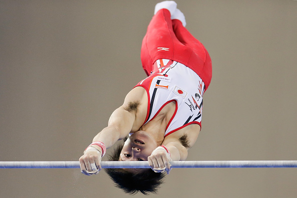Kohei Uchimura was dominant in his pursuit of a fifth consecutive World Championships all-around gold medal, beating his nearest rival by almost 1.5 points ©Getty Images