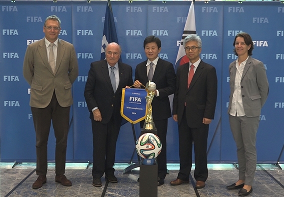 South Korea co-hosted the 2002 FIFA World Cup with Japan and is looking to stage the women's equivalent on it own in 2019 ©KFA