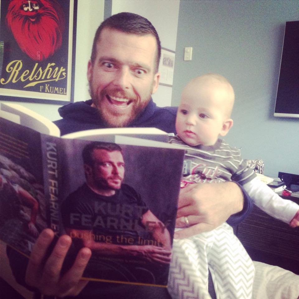 Kurt Fearnley is looking forward the launch of his new autobiography on October 22 which will chronicle his incredible life, including winning 11 Paralympic medals ©Facebook