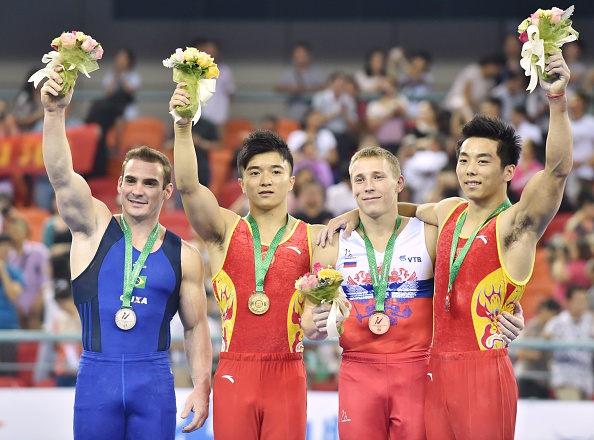 Liu Yang of China took top honours in the men's ring final after a superb display of power and strength ©Getty Images