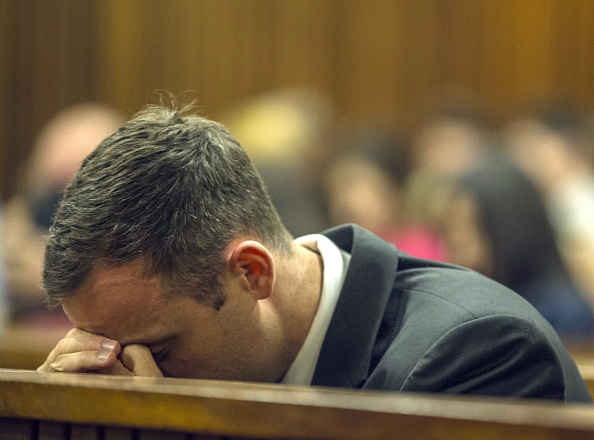 Oscar Pistorius wept as defence lawyer, Barry Roux, described his suffering since the incident ©Getty Images