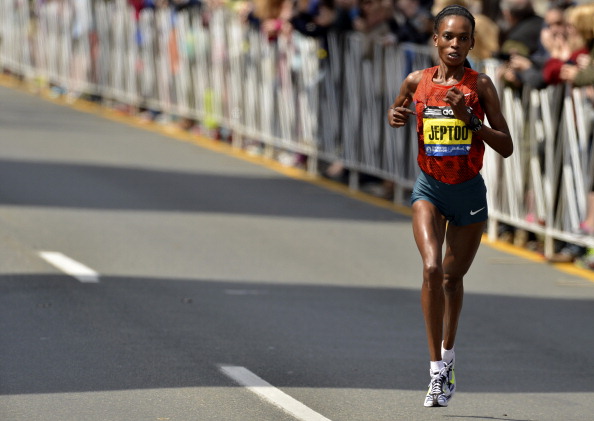 Rita Jeptoo has allegedly tested positive for a banned substance in a urin sample taken last month ©Getty Images