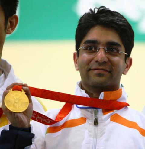 Shooter Abhinav Bindra is the only Indian ever to have won an individual gold medal at an Olympic Games ©Getty Images
