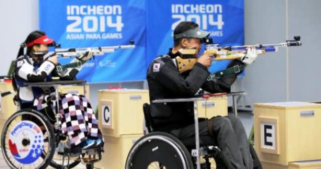 South Korean shooters fired their way to two gold medals at the Ongnyeon International Shooting Range ©Incheon 2014