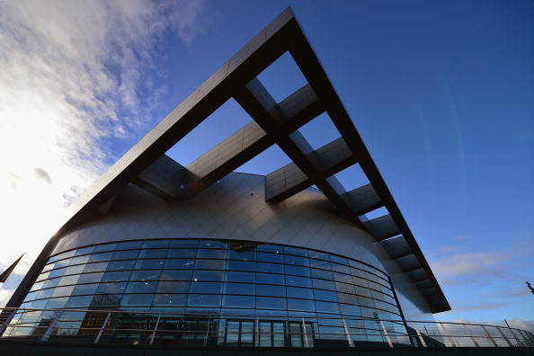 The Emirates Arena will host the 2014 Glasgow World Cup Gymnastics ©Getty Images
