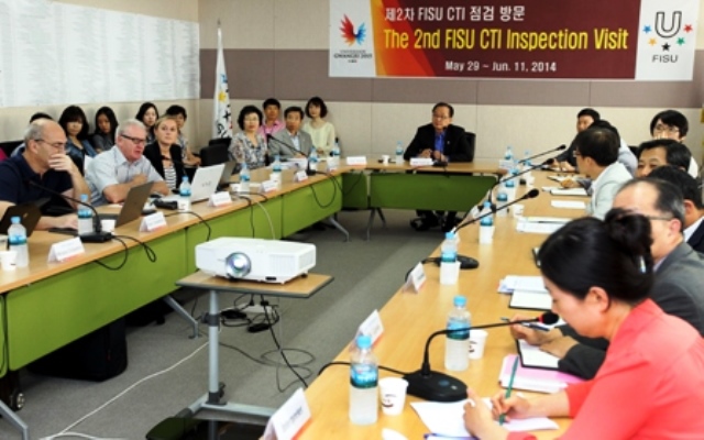 The Gwangju 2015 Organising Committee will host a three-day meeting of the FISU Executive Committee ©Gwangju 2015