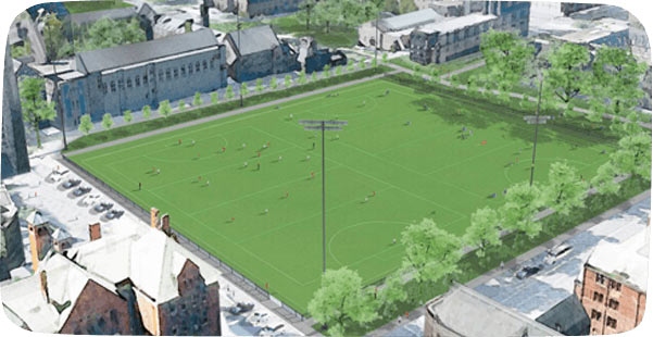 The Pan Am/Parapan Am Fields will play host to football 7-a-side, football 5-a-side and hockey during Toronto 2015 ©Toronto 2015