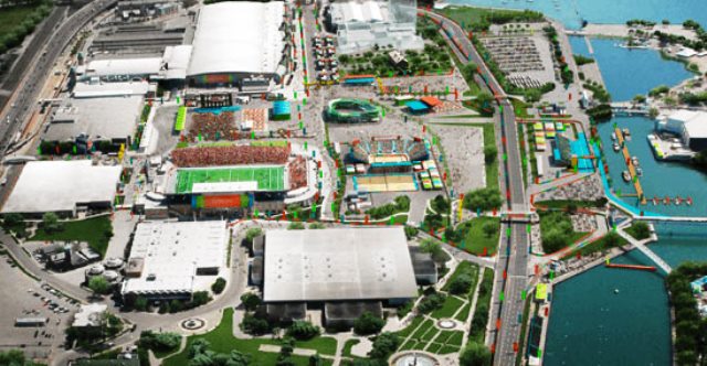 The Pan Am Park will be the centrepiece of the Toronto 2015 Pan American Games ©Toronto 2015