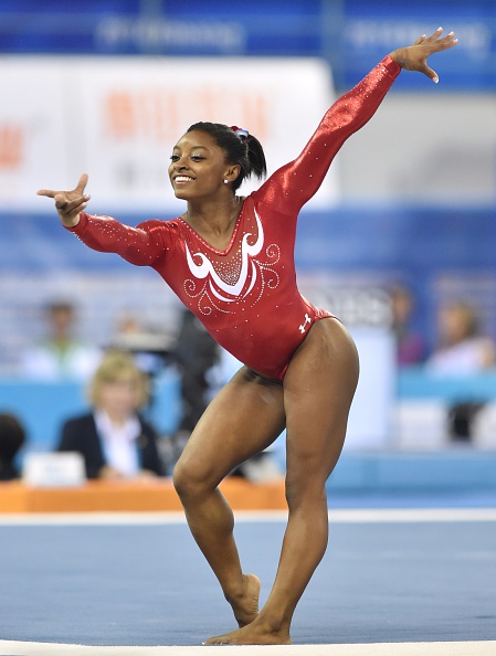 The United States' dominance was such that Simone Biles needed just 8.682 points on the floor exercise to secure her nation the gold ©Getty Images