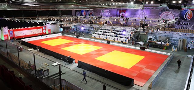 The newly-built FGB Arena in Abu Dhabi will be the setting for the fourth IJF Grand Slam of the year ©IJF