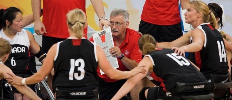 Tim Frick has become the first ever coach to be indicted into Canada's Sports Hall of Fame ©Wheelchair Basketball Canada/Bogetti-Smith Photography