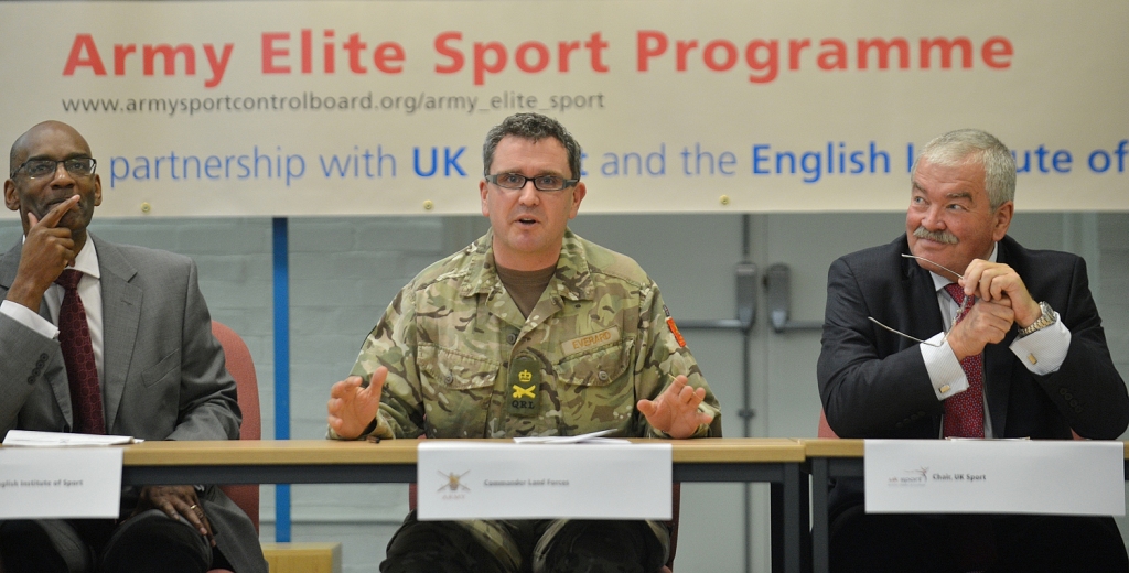 UK Sport, the English Institute of Sport and the British Army have launched the Army Elite Sport Programme ©Army Elite Sport Programme