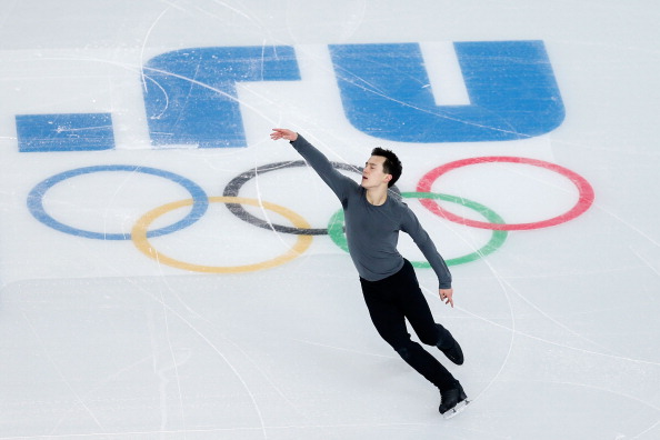 Canada's Patrick Chan, pictured training in Sochi before taking the individual Olympic silver medal this year, has no problems with skating. But he does have a problem with teddy bears ©Getty Images