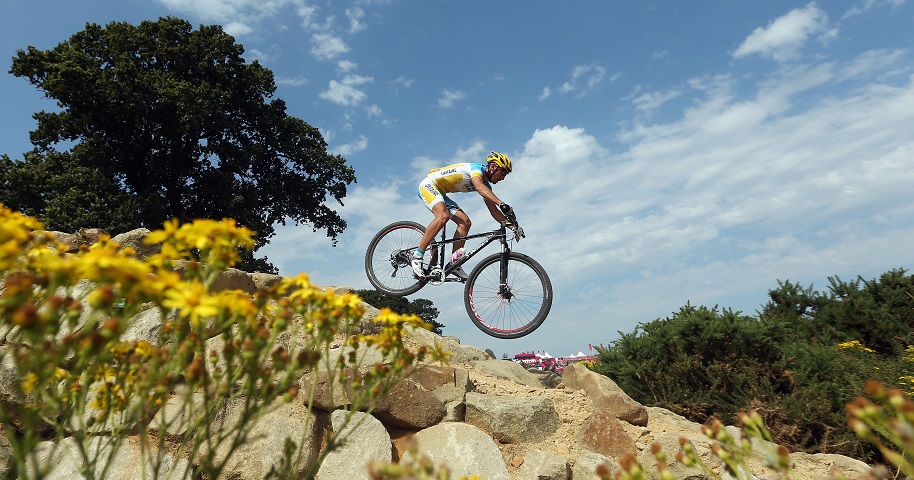 Ukraine’s Sergji Rysenko who will compete be among the riders competing in the European Games mountain bike test event in Baku ©Baku 2015