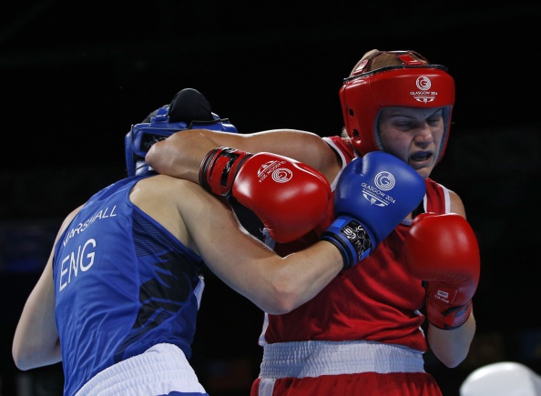 Ariane Fortin, who will be hoping to avenge her loss to England's Savannah Marshall in the final of the Glasgow 2014 Commonwealth Games, moved a step closer to the final with victory at the World Championships in Jeju ©Getty Images