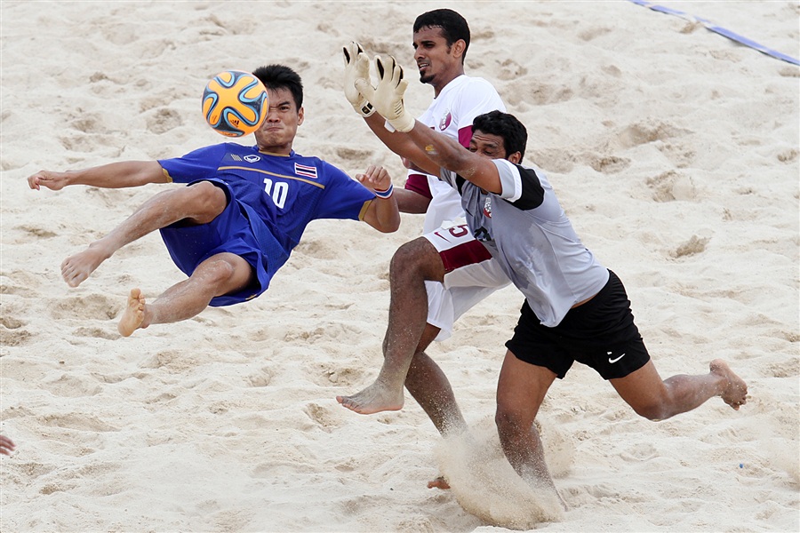Beach Games provides new opportunities for sports like beach soccer to feature at a multi-sport Games ©Phuket 2014