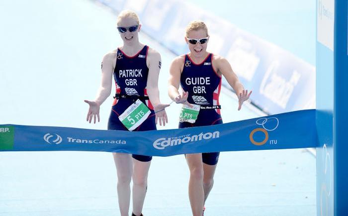 British Triathlon is on the search for females athletes to guide visually impaired triathletes to success at Rio 2016 ©Delly Carr/ITU