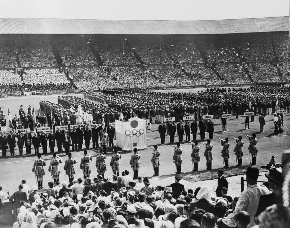 Dame Mary participated in the first of four Olympic Games in her home city of London in 1948 ©Getty Images