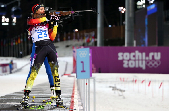 Evi Sachenbacher-Stehle tested positive for methylhexanamine at the Sochi 2014 Winter Olympic Games ©Getty Images