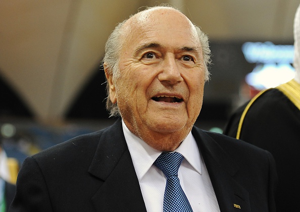 FIFA President Sepp Blatter is expected to be challenged by Harold Mayne-Nicholls in next year's election ©Getty Images