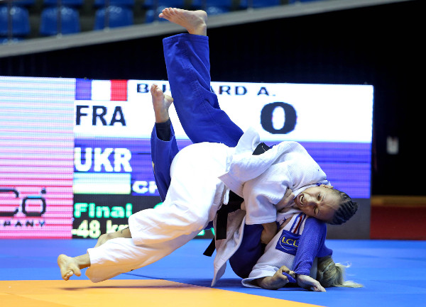 France take two gold medals on opening day of JeJu Judo Grand Prix ©IJF