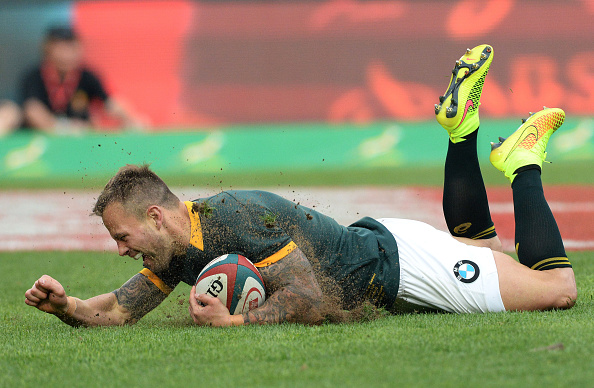 Francois Hougaard's try against New Zealand in South Africa's Rugby Championship win is among the contenders ©Getty Images