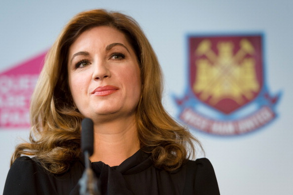 Karren Brady, vice-chairman of West Ham United Football Club, claims the London Olympic Stadium will be one of the greatest in world football once complete ©Getty Images