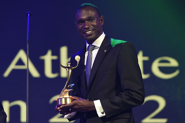 Kenyan 800 metre star David Rudisha was a major win at the ANOC Gala Awards ©Getty Images