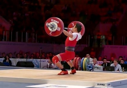 Vietnam's Kim Tuan Thach set a world junior record in the 56kg at the IWF World Weightlifting Championships in Almaty ©IWF