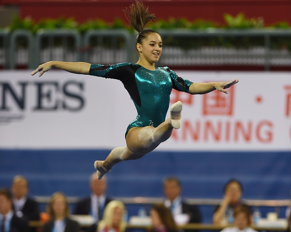 Larisa Iordache will be aiming to successfully defend her title at the Glasgow World Cup ©Getty Images
