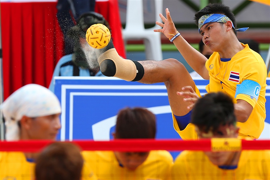 Thailand have looked formidable so far in the men's sepak takraw team event ©Getty Images