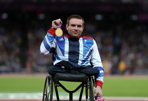 Mickey Bushell won the T53 100 metres at London 2012 ©Getty Images