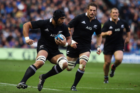 New Zealand's Victor Vito participated in the Rugby Athletes' Commission ©Getty Images