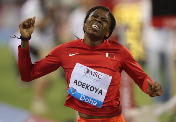 Nigerian-born Kemi Adekoya won two gold medals for Bahrain in Incheon Nigerian-born Kemi Adekoya won two gold medals for Bahrain in Incheon, after switching nationality earlier this year ©Getty Images