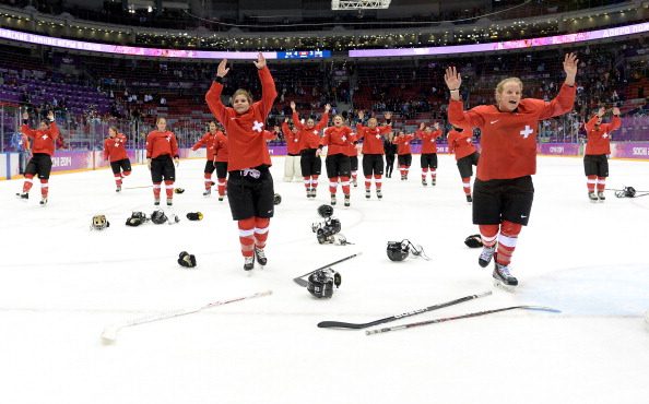 René Kammerer led the Swiss national women's ice hockey team to bronze at the 2014 Winter Olympic Games in Sochi ©Getty Images
