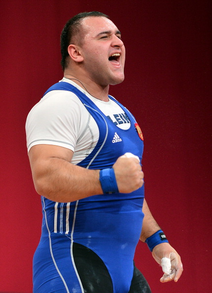 Ruslan Albegov claimed overall gold in the men's over 105kg competition ©Getty Images