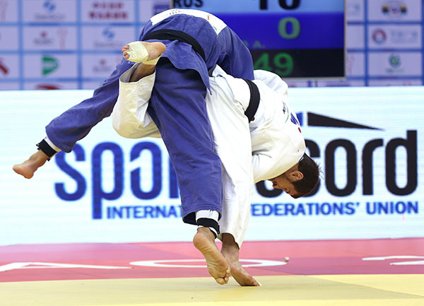 Sirazhudin Magomedov secured the final gold of the day with victory in the under 81kg category ©IJF