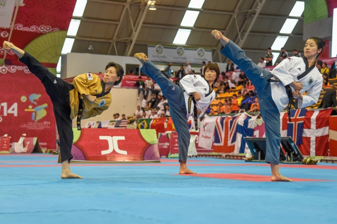 South Korea add another three gold to medal haul at World Taekwondo Poomsae Championships in Mexico ©WTF