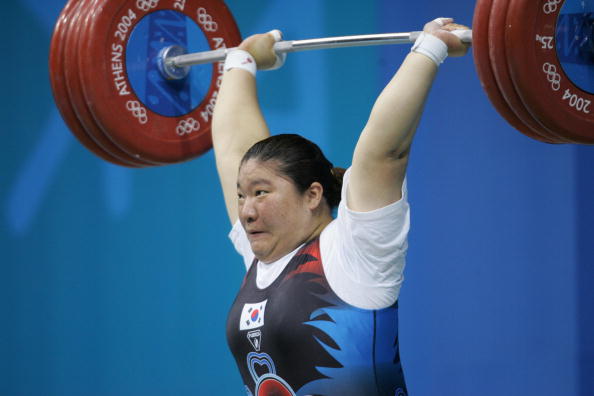 South Korea's Jang Mi-ran was left disappointed by a judging decision at the 2004 Olympics in Athens ©Getty Images