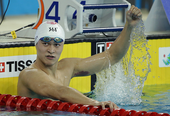 Sun Yang served his ban in time to return for the Asian Games in Incheon where he picked up three gold medals ©Getty Images
