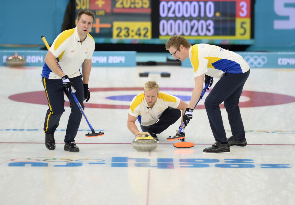 Sweden are the only men's team to remain unbeaten at the Le Gruyère European Curling Championships 2014 in Switzerland ©Getty Images