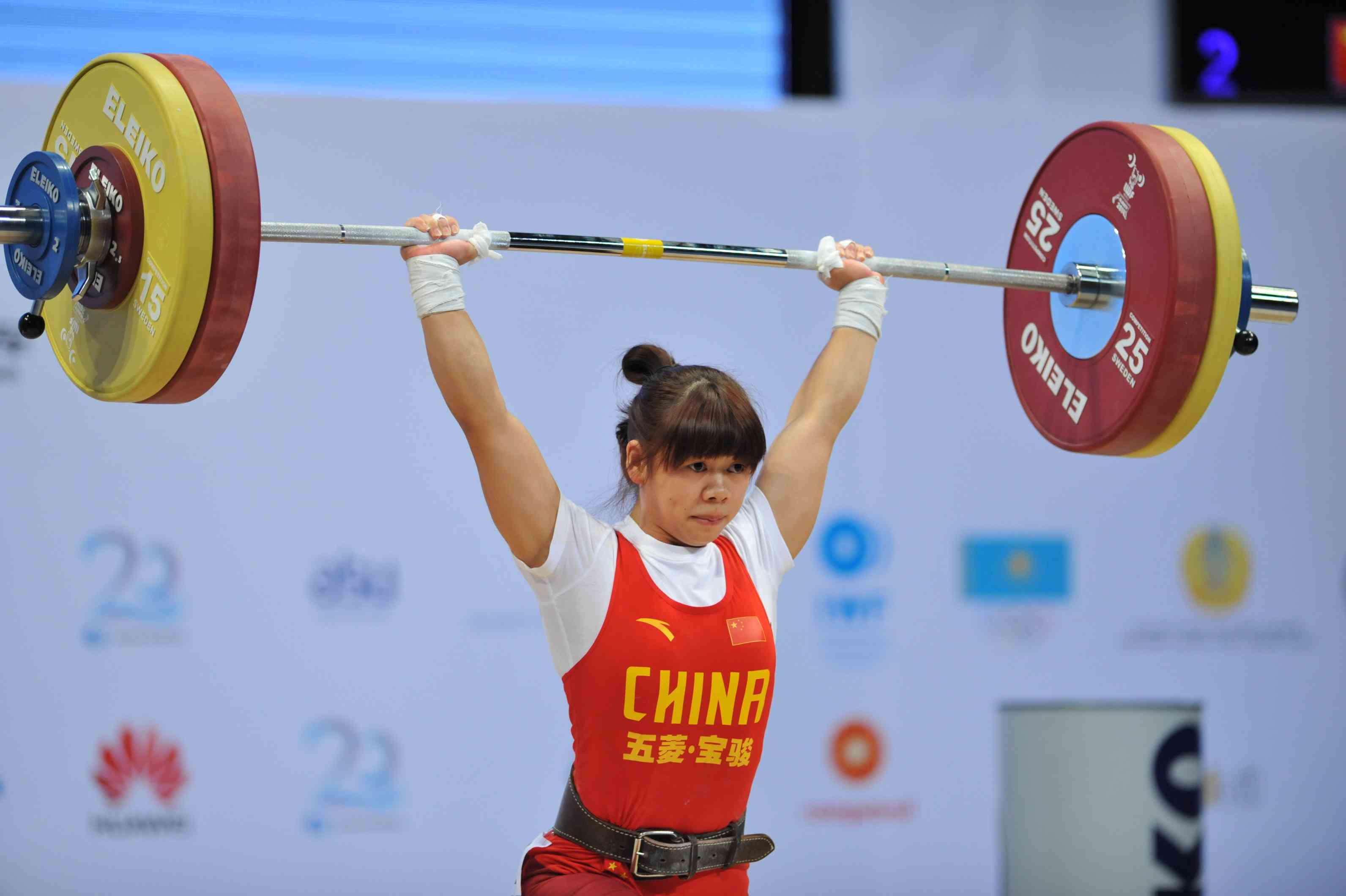 Tan Yayun secured gold in the women’s 48kg ©Almaty 2014