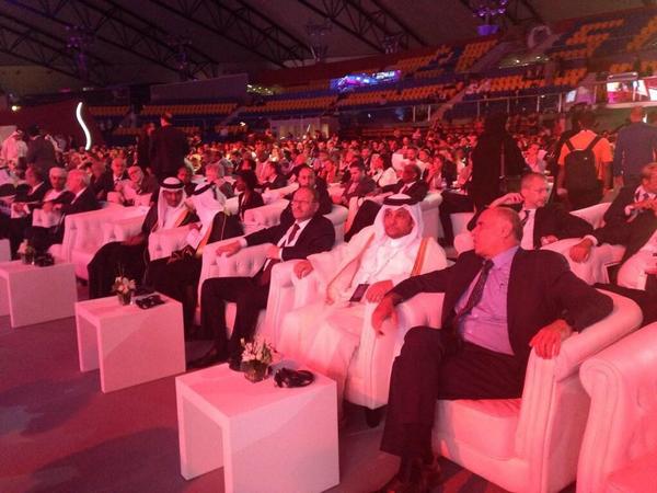 The Doha GOALS Forum has brought together some of the worlds' top sports leaders and politicians ©Twitter