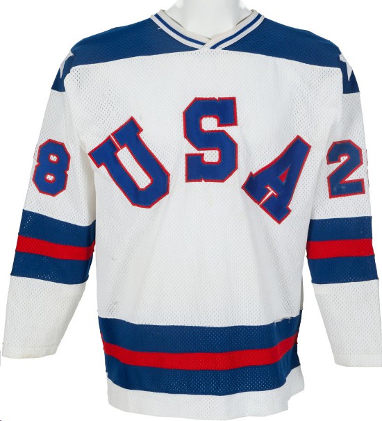 A jersey worn by John Harrington sold for $71,700 ©Heritage Auctions
