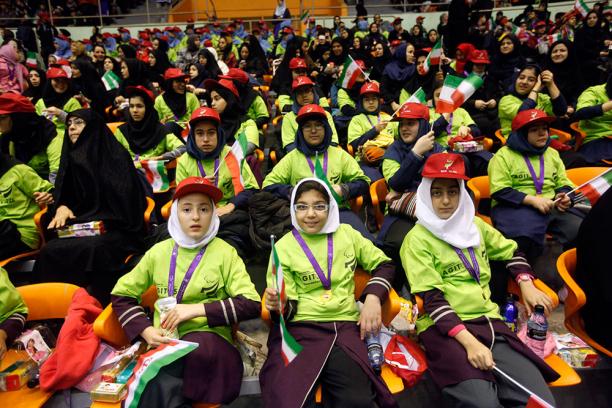 Thousands of children took part in the 2013 Iranian National Paralympic Week ©Iran NPC